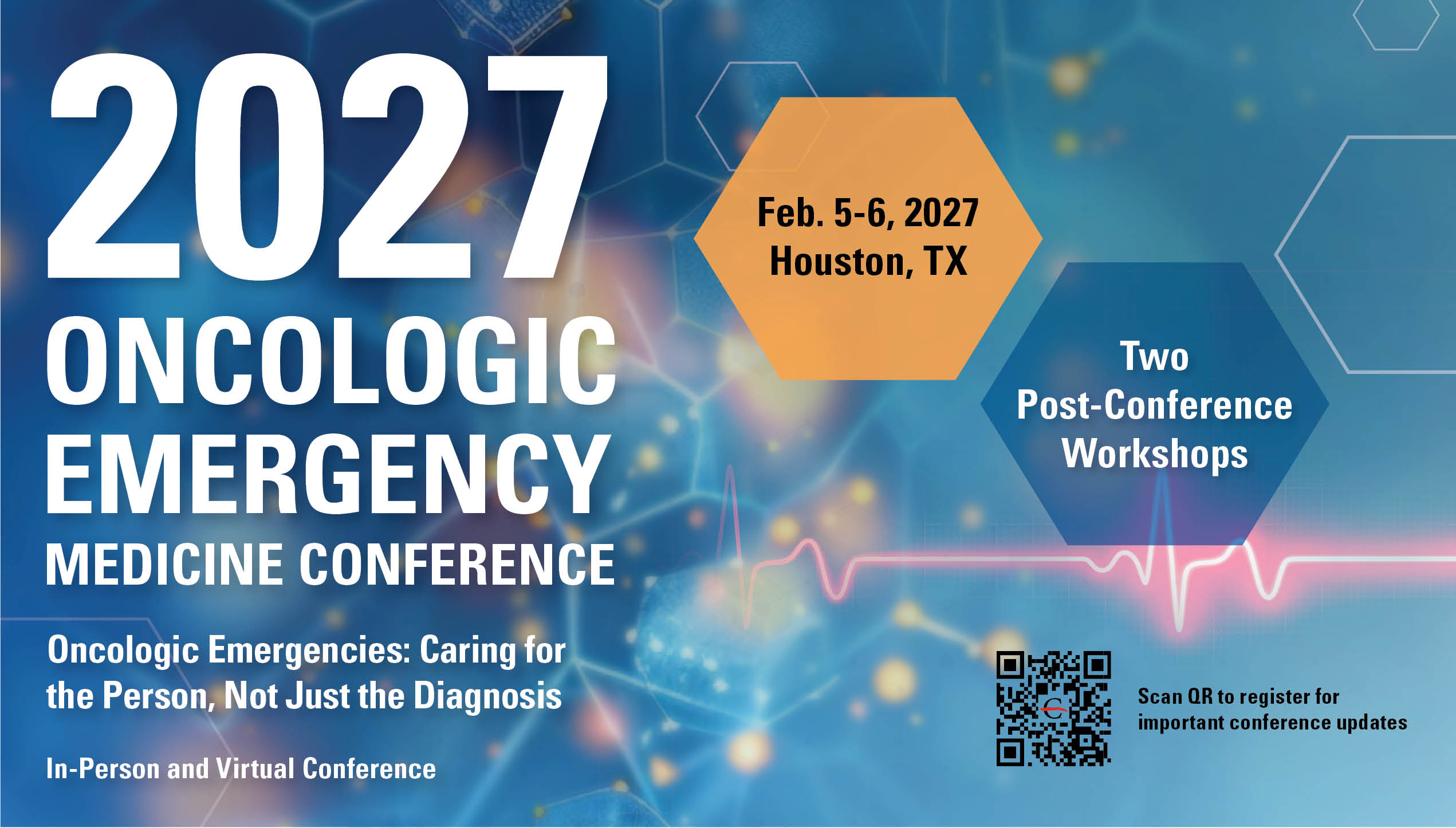 2027 Oncologic Emergency Medicine Conference: Caring for the Person, Not Just the Diagnosis Banner